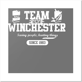 Team Winchester Posters and Art